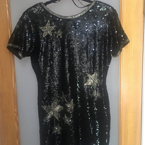Sequin cocktail dress. - Picture 3 of 7